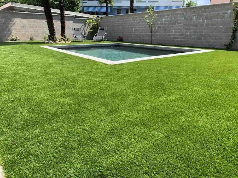 Appartement Miranda, Modern Duplex, Garden, Swimming Pool, Parking à Losone Extérieur photo