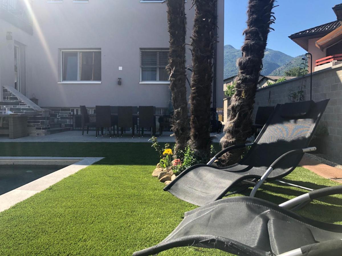 Appartement Miranda, Modern Duplex, Garden, Swimming Pool, Parking à Losone Extérieur photo